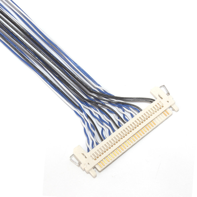 LVDS Jae Fi-X30hl To HRS Df14-30s-1.25c , Twisted Pair Electronic Cable Assembly