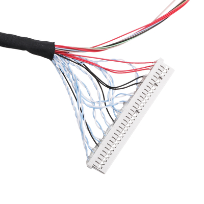 40Pin 0.5 1.25 2.5mm JST EHR-7 UL94V-0 Micro Coaxial Cable IPEX 20453-240T-11